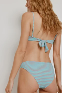 Braga bikini clásica estampada