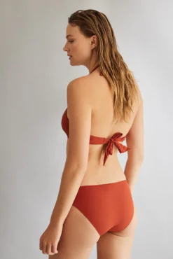 Braga bikini clásica naranja