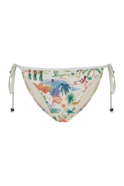 Braga bikini clásica paisaje tropical