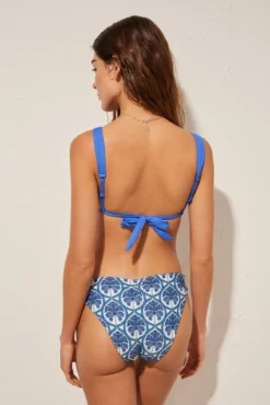 Braga bikini clásica reversible