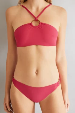 Braga bikini clásica rosa