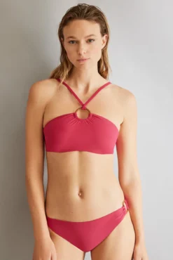 Braga bikini clásica rosa