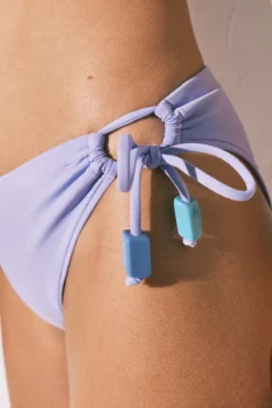 Braga bikini clásica tiras lila