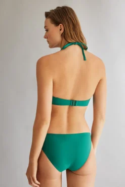 Braga bikini clásica verde