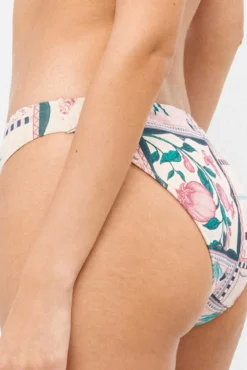 Braga bikini print mosaico tropical