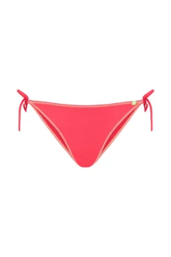 Braga bikini tiras coral