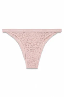 Braga brasileña animal print rosa