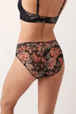 Braga brasileña encaje estampado