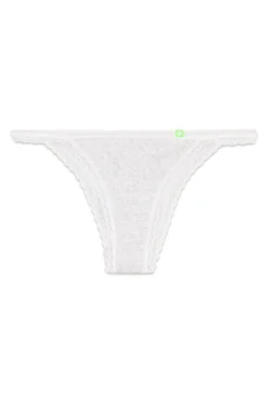 Braga brasileña seamless pointelle gris
