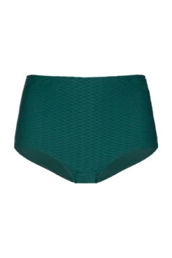 Braga de bikini alta moldeadora verde