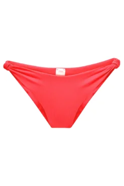 Braga de bikini brasileña coral neón