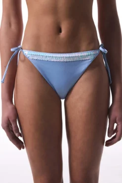 Braga de bikini clásica azul