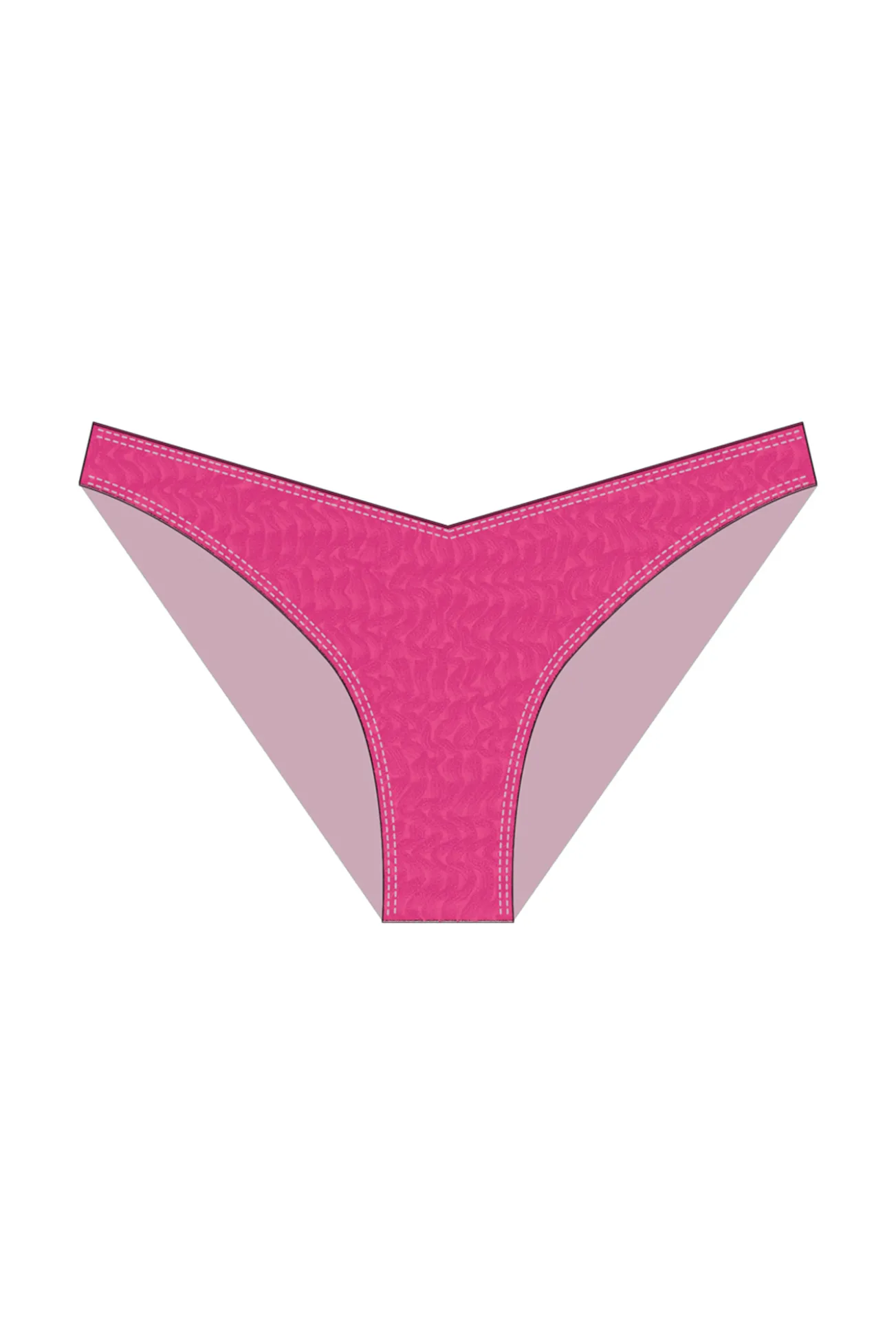 Braga de bikini rosa