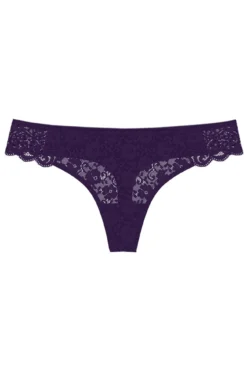 Braga tanga hipster de encaje