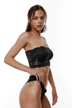 Braguita brasileña de encaje Emmy Black
