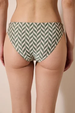 Braguita de bikini clásica estampada