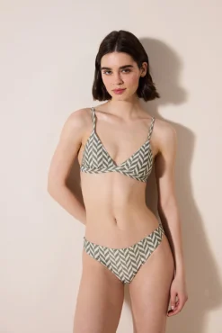 Braguita de bikini clásica estampada