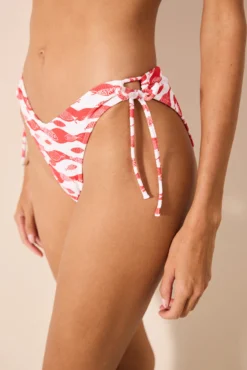 Braguita de bikini clásica estampada