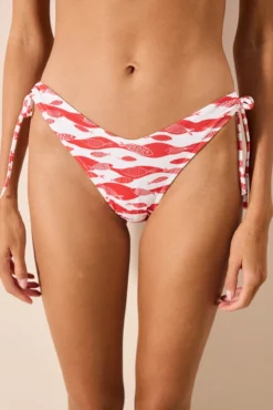 Braguita de bikini clásica estampada