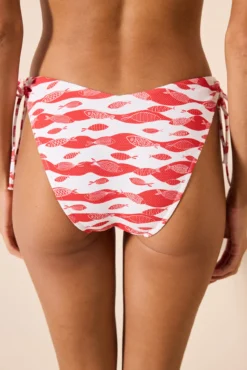 Braguita de bikini clásica estampada