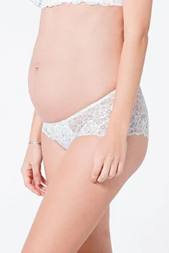 Braguita encaje premamá con estampado