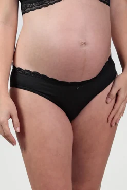 Braguita premama con detalle blonda