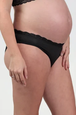 Braguita premama con detalle blonda