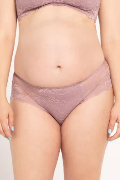Braguita premamá de encaje