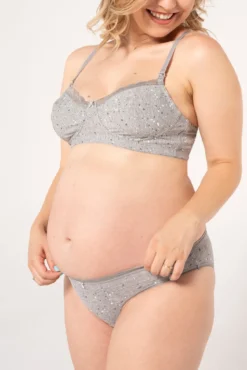 Braguita premamá estampado mármol