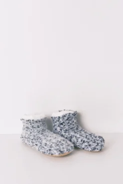 Calcetines cortos tricot azul