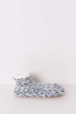 Calcetines cortos tricot azul