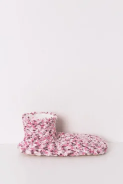 Calcetines cortos tricot rosa