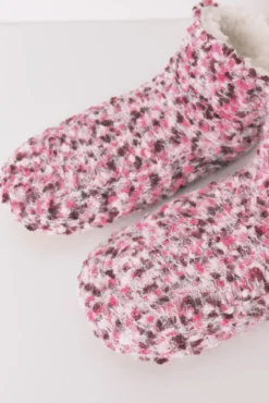 Calcetines cortos tricot rosa