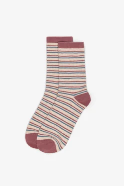 Calcetines largos estampado rayas