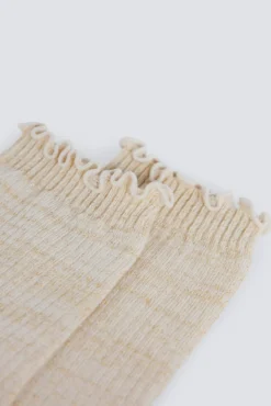 Calcetín corto lurex