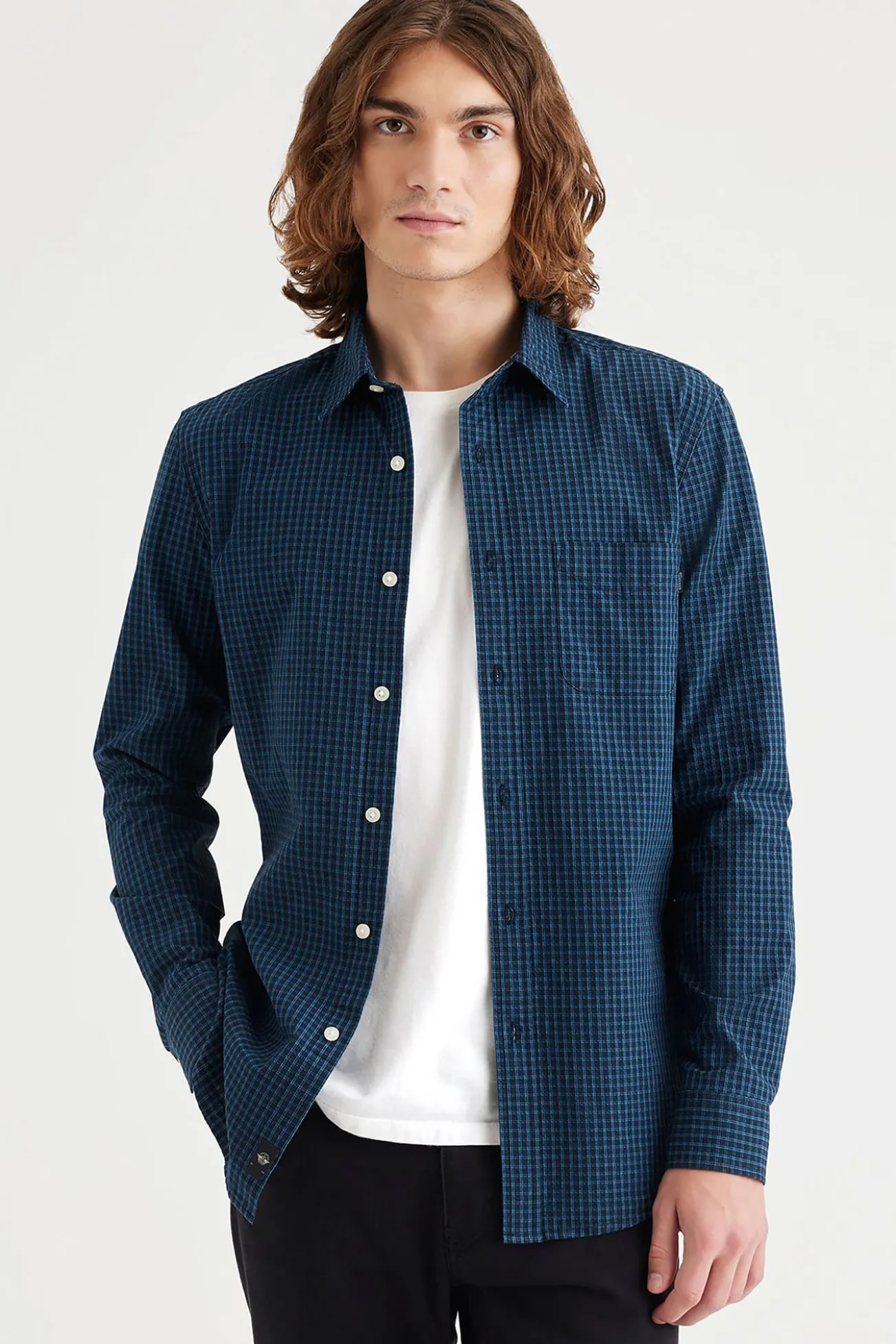 Camisa abotonada slim fit Icon