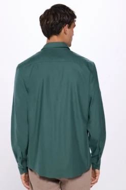 Camisa algodón cepillado