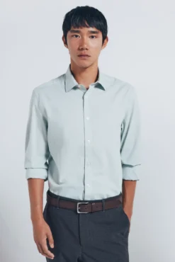 Camisa algodón fil a fil
