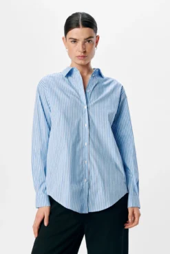 Camisa amplia rayas