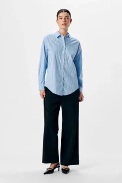 Camisa amplia rayas