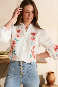 Camisa bordado Fiona