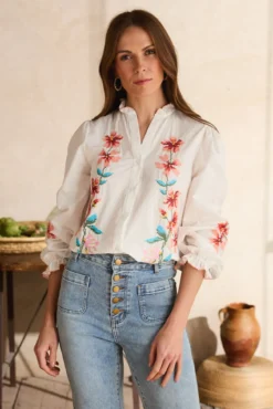 Camisa bordado Fiona
