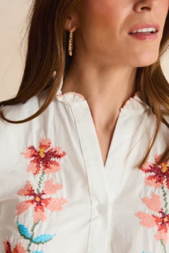 Camisa bordado Fiona