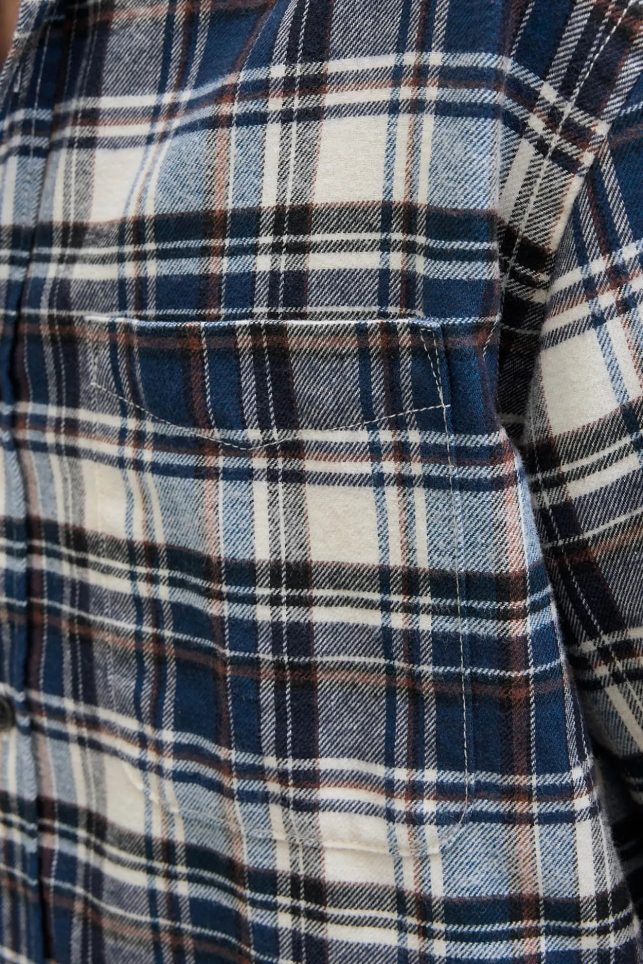 Camisa básica cuadros