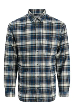 Camisa básica cuadros