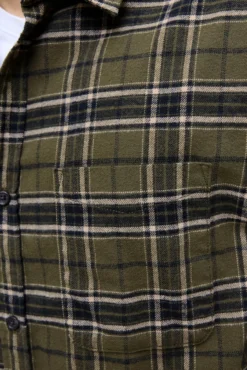 Camisa básica cuadros