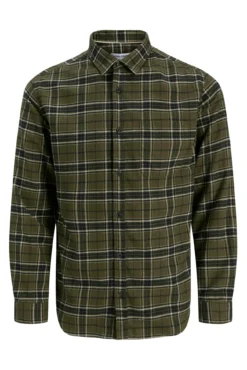 Camisa básica cuadros