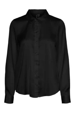 Camisa básica de mujer manga larga