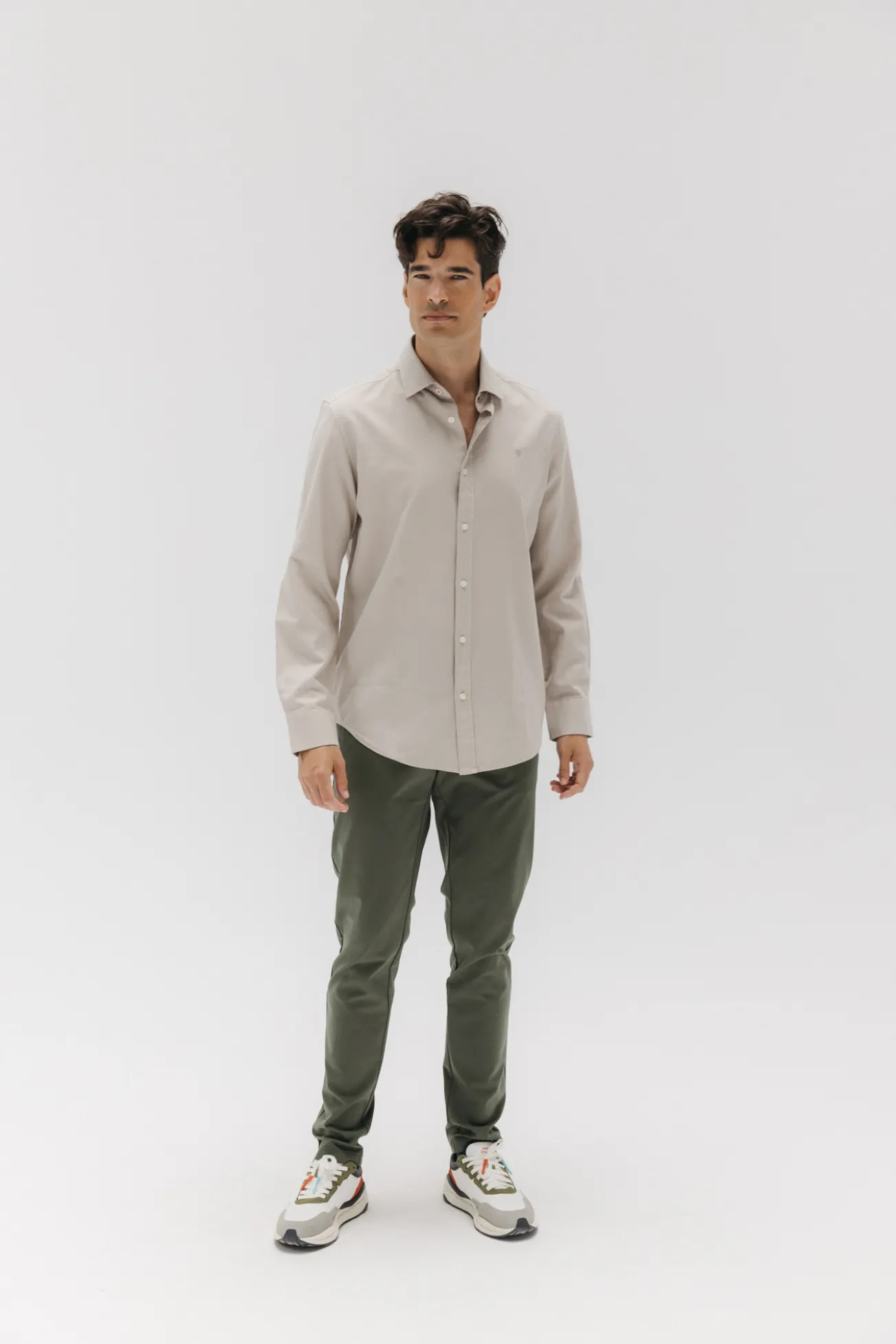 Camisa casual estructura garment