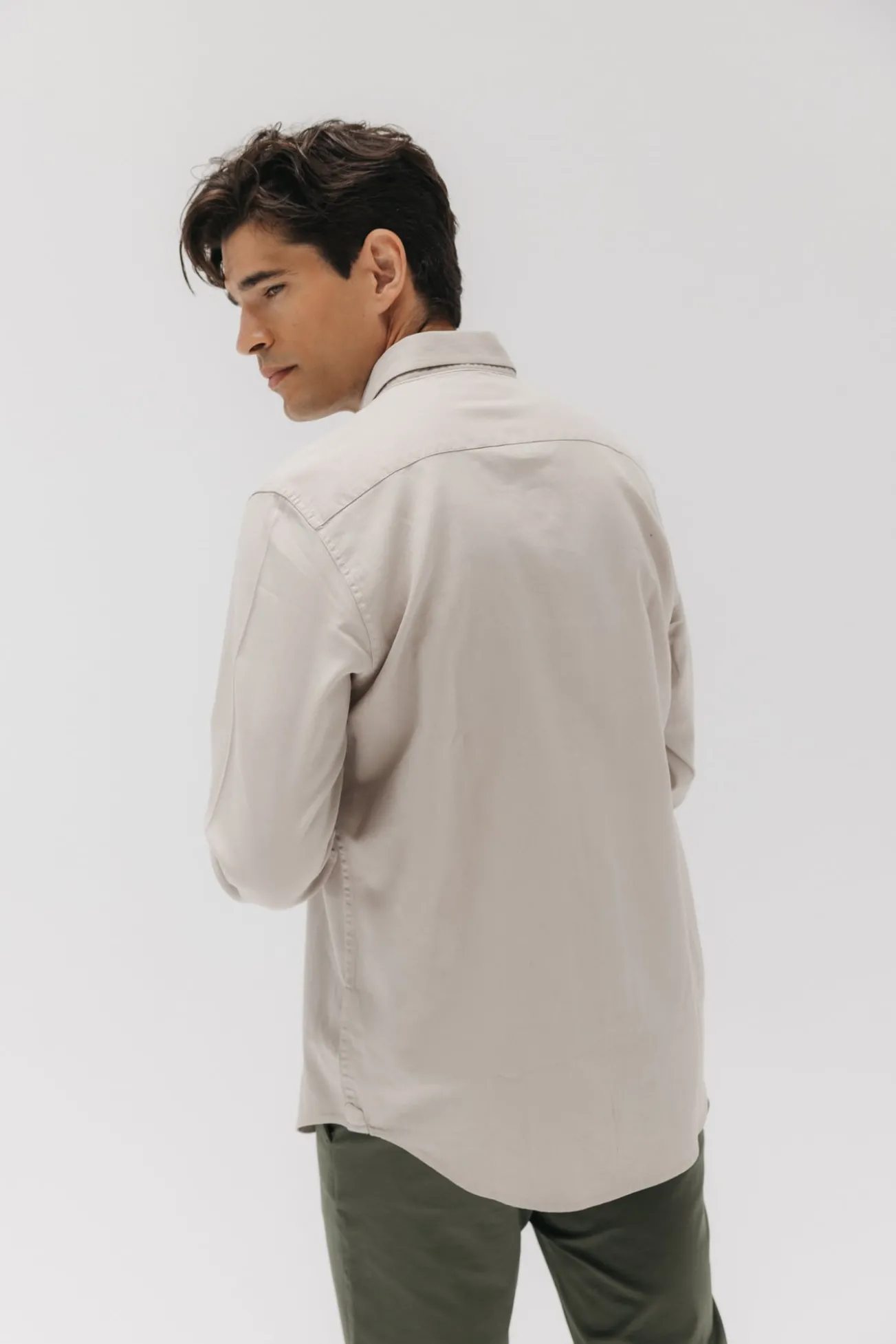 Camisa casual estructura garment